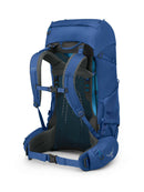 Osprey Rook 65 back view - Astology Blue  