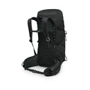 Osprey Talon 33 Backpack back view, Black Coal Grey