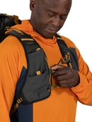 Osprey Talon Velocity 30 Backpack worn outdoors, lifestyle picture