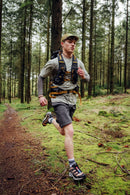Osprey Talon Velocity 30 Backpack worn outdoors, lifestyle picture