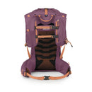 Osprey Tempest Velocity 20 Backpack back view, Pashmina/Melon