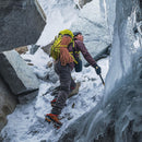 Osprey Mutant 38 Backpack worn outdoors climbing, lifestyle shot