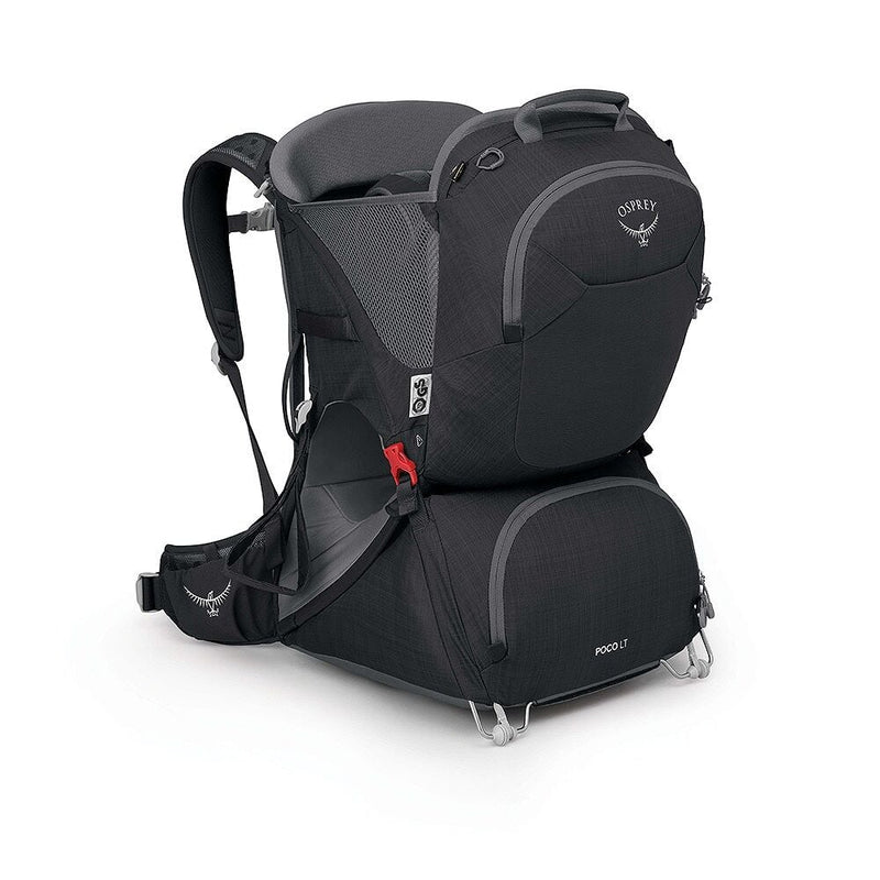 Osprey Poco LT Child Carrier side profile, Black