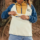 Passenger Alexander Recycled Polar Hooded Fleece - Egret  