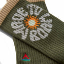 Passenger Made to Roam Graphic Crew Socks  