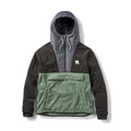 Passenger Men's Woodland Hooded 1/2 Zip Recycled Polar Fleece  