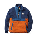 Passenger Men's Woodland Hoodless Half Zip Recycled Polar Fleece