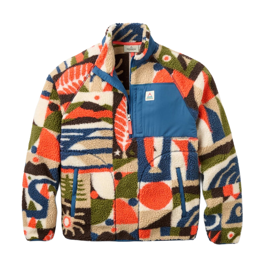 Men's Offroad Half-Zip Sherpa