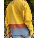 Passenger Vista Recycled Jumper - Amber Gold  