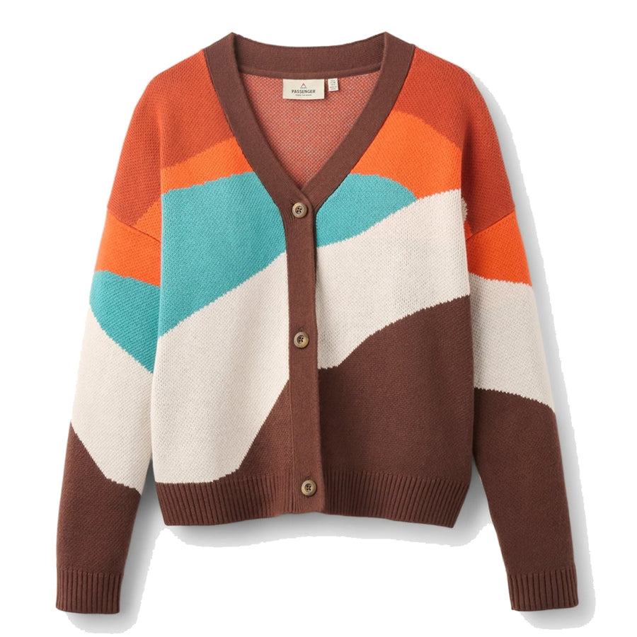 Women's Scenic Knitted Cardigan