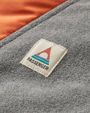 Passenger Woodland Hooded 1/2 Zip Polar Fleece - Tidal Blue  