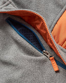 Passenger Woodland Hooded 1/2 Zip Polar Fleece - Tidal Blue  