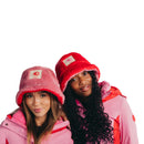 RuaNua Faux Fur Reversible Bucket Hat  