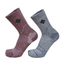 Columbia Unisex Merino Hike Crew Socks 2-Pack  