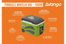 Pinnacle Wheelie 45L Cooler