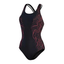 Printed Shaping Swimsuit - Black