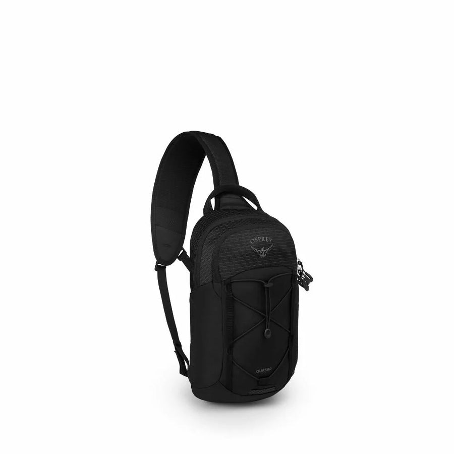 Osprey Quasar Sling Bag front view, Black