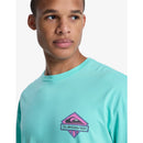 Quiksilver Crystal Jet Short Sleeves T-Shirt - Aqua Sky  