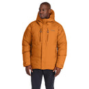 Rab Men's Batura Waterproof Down Jacket front view, Marmalade