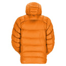 Rab Men's Mythic Ultra Down Jacket back flat lay, Marmalade
