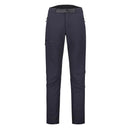Rab Women's Incline AS Softshell Pants front flat lay, Ebony