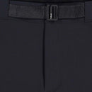 Rab Women's Incline AS Softshell Pants waistband and belt detail, Ebony