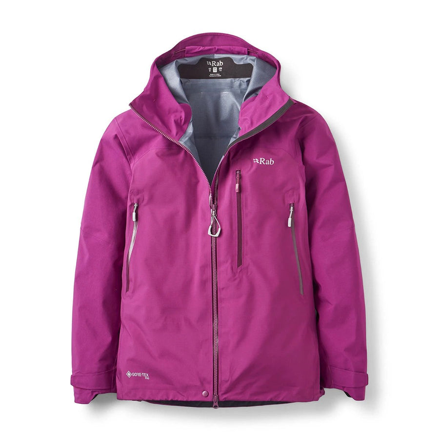 Rab Women's Latok Mountain GORE-TEX Pro Jacket in Purple Plum