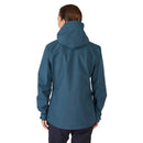 Rab Women's Namche GORE-TEX Jacket back view, Orion Blue
