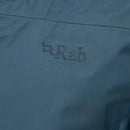 Rab Women's Namche GORE-TEX Jacket Rab logo detail, Orion Blue