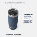 YETI Rambler® 10 oz (296 ml) Tumbler - Stainless- Great Outdoors Ireland