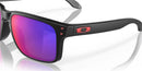 Oakley Holbrook - Matt Black/Red Iridium- Great Outdoors Ireland