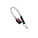 Bulldog 6ft Ankle Leash - Black/Red