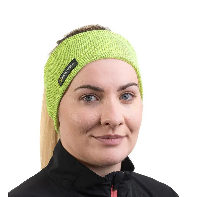 Jack Wolfskin Reflective Headband = Neon Yellow- Great Outdoors Ireland
