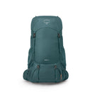 Osprey Renn 50L Backpack front view, Cascade Blue/Melon
