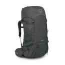 Osprey Renn 65L Trekking Pack side profile, Dark Charcoal/Gray Wolf