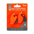 Survive Outdoors Longer Rescue Floating Whistle - 2 Pack- Great Outdoors Ireland