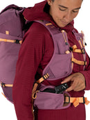 Osprey Tempest Velocity 30 - Pashmina/Melon three-quarter view
