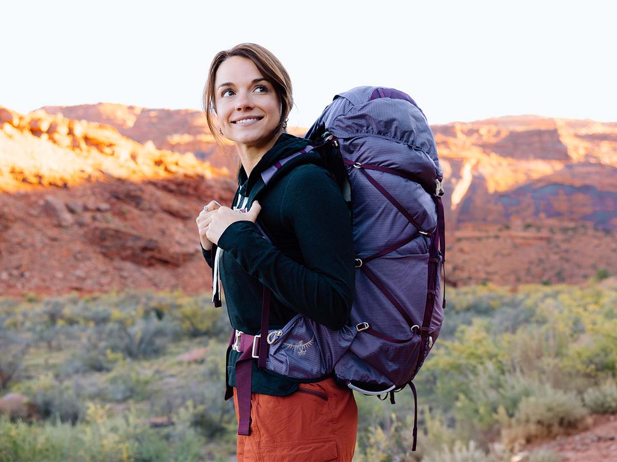 Eja 38 Ultralight Backpack lifestyle image