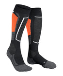 Falke SK2 Intermediate Ski Socks - Black- Great Outdoors Ireland