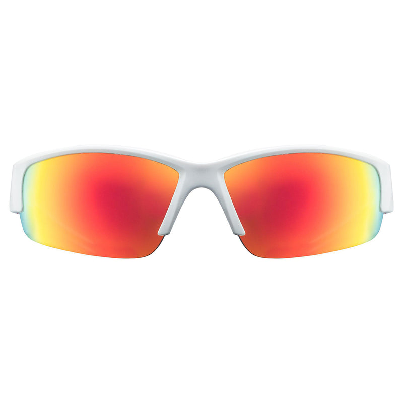 SP 215 Sunglasses - White Mat Red