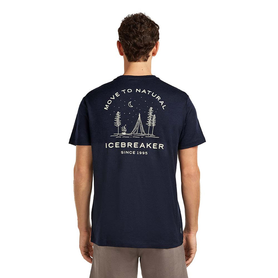 Men's 150 Tech Lite T-Shirt Peaceful Pass back view
