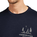 Men's 150 Tech Lite T-Shirt Peaceful Pass  collar view
