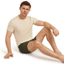 Icebreaker Men's Merino 150 Anatomica Boxers worn, lifestyle picture