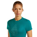 Women's 150 Tech Lite T-Shirt Hike Path collar details