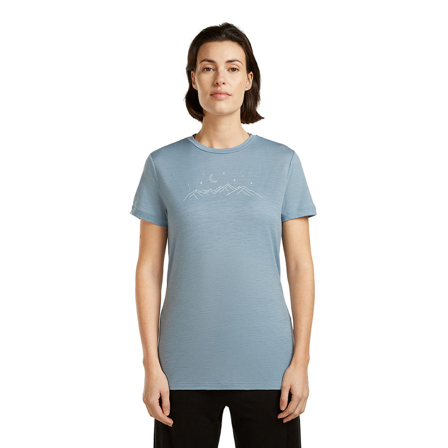 Women's 150 Tech Lite T-Shirt Sparkling Stars front view