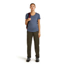 Women's 125 Sphere T-shirt with U-neck full length front details