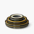 Sea to Summit Frontier Ultralight Collapsible Dinnerware Set (2 Person 6 Piece)  