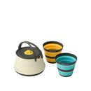 Sea to Summit Frontier Ultralight Collapsible Kettle Cook Set (2 Person, 3 Piece)  