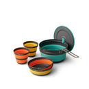 Sea to Summit Frontier Ultralight Collapsible One Pot Cook Set (2 Person, 5 Piece)  