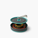 Sea to Summit Frontier Ultralight Collapsible One Pot Cook Set (2 Person, 5 Piece)  